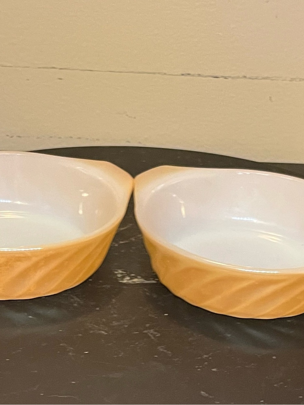Vintage-Style Anchor Hocking Fire-King Individual Casserole Dishes